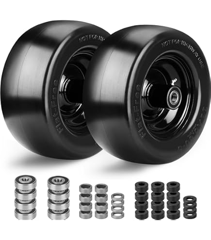 Amazon.com: NoAir® (2) Flat Free Tire Assemblies 11x6.00-5